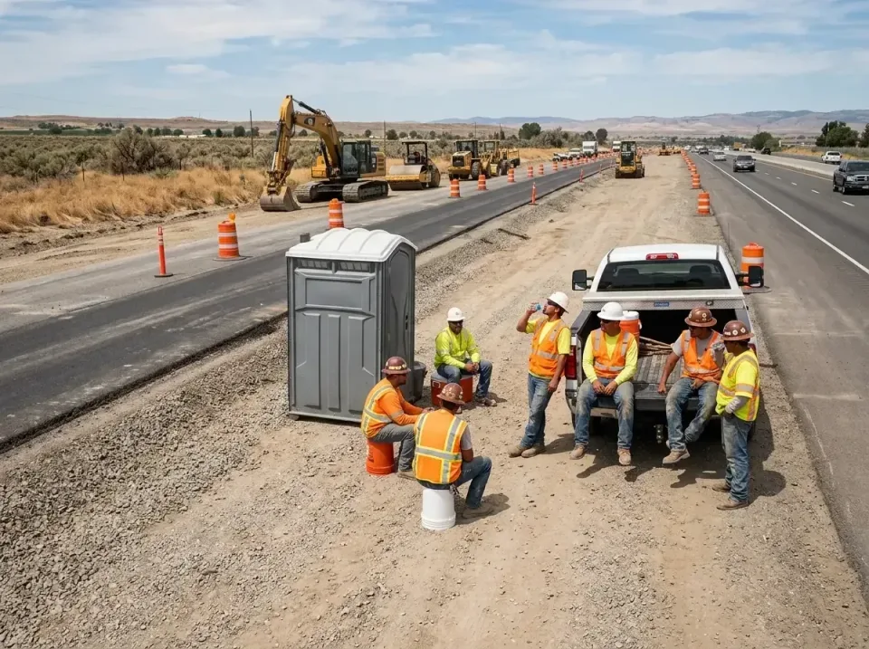highway-road-construction-crew-007 — frequently asked questions, Porta Potty and Restroom Rentals in Hollandale, MS